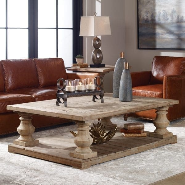 Uttermost Stratford Rustic Cocktail Table