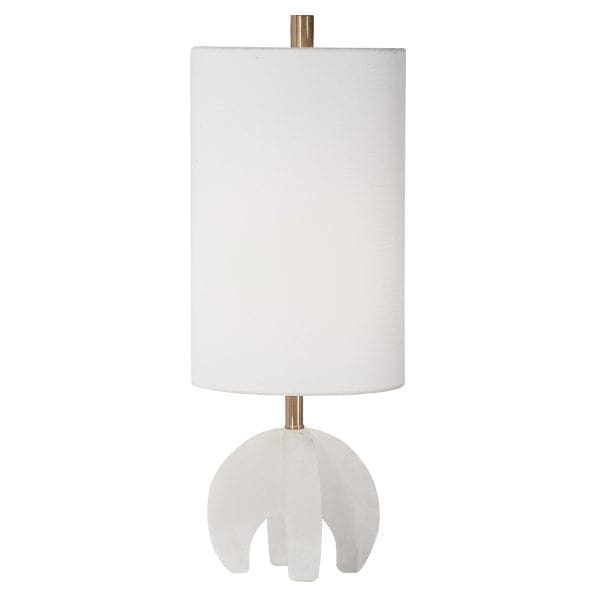 Uttermost Alanea White Buffet Lamp