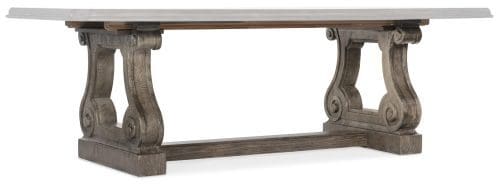 Woodlands Rectangle Dining Table Base