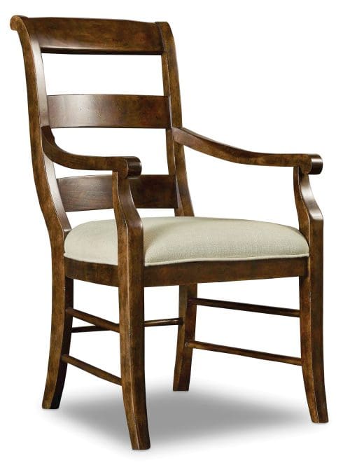 Archivist Ladderback Arm Chair - 2 per carton/price ea
