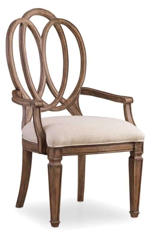 Solana Wood Back Arm Chair - 2 per carton/price ea