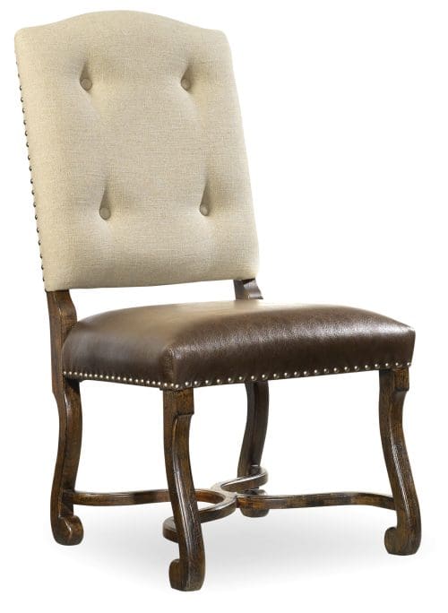 Treviso Camelback Side Chair - 2 per carton/price ea