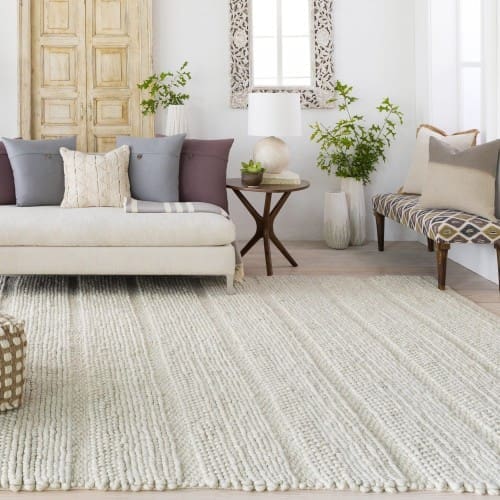 Uttermost Clifton Ivory Hand Woven 10 X 14 Rug