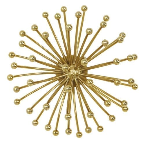 Uttermost Aga Gold Metal Wall Decor, S/3