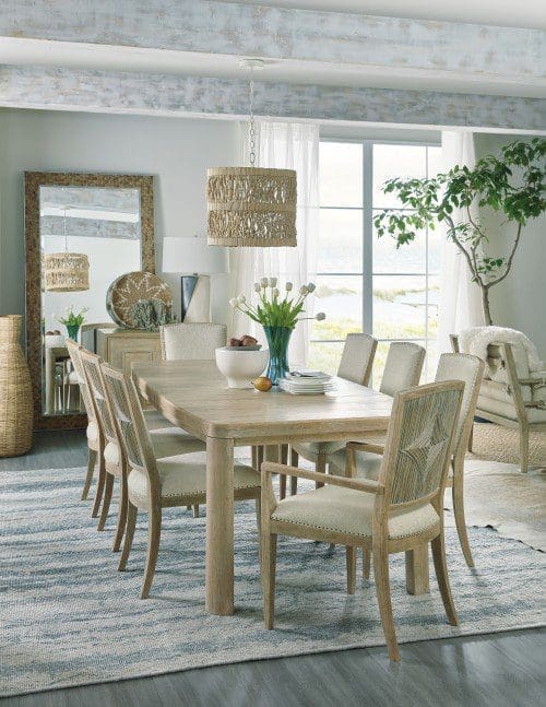 Surfrider Rectangle Dining Table w/1-18in leaf