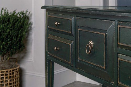 Charleston Five-Drawer Console Table