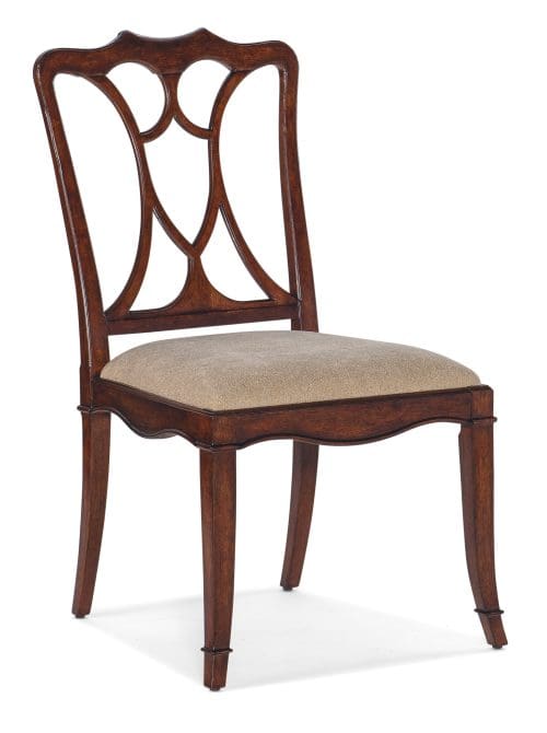 Charleston Upholstered Seat Side Chair-2 per carton/price ea
