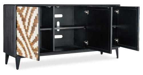 Commerce and Market Entwined Credenza