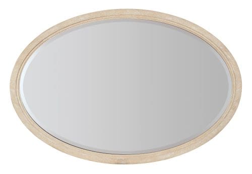 Nouveau Chic Oval Mirror