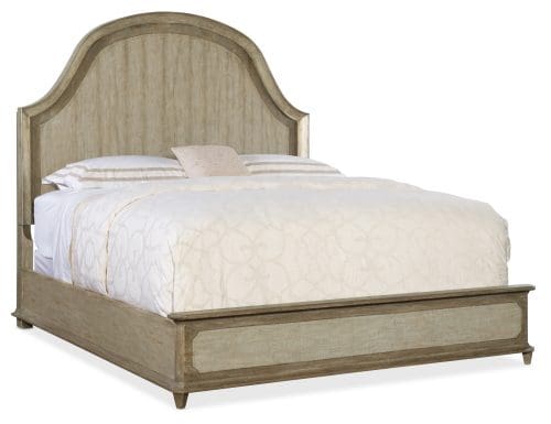 Alfresco Lauro Queen Panel Bed with Metal