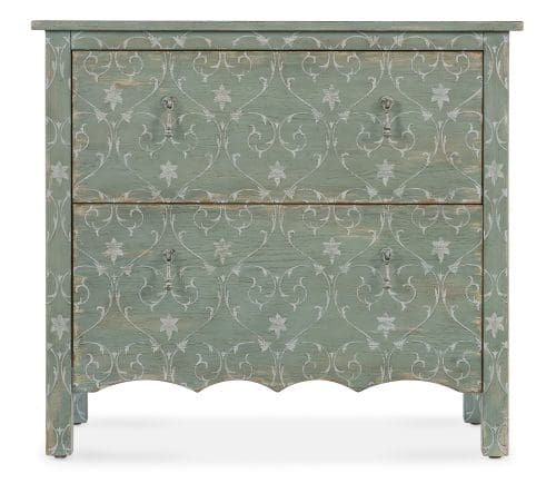 Americana Two-Drawer Accent Chest